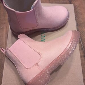 J Crew Chelsea Boots pink NWT